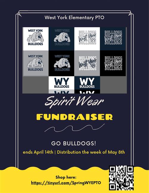 Spirit Wear Fundraiser - https://tinyurl/SpringWYEPTO